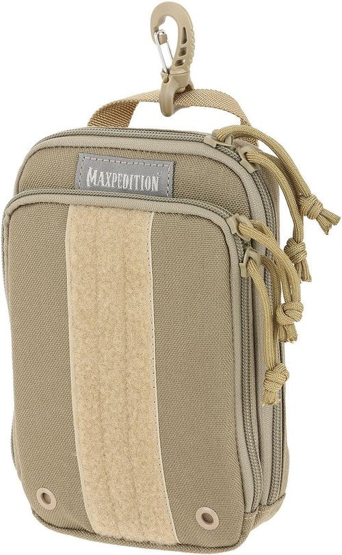 MAXPEDITION ZipHook Pocket Organizer - Large (Khaki)