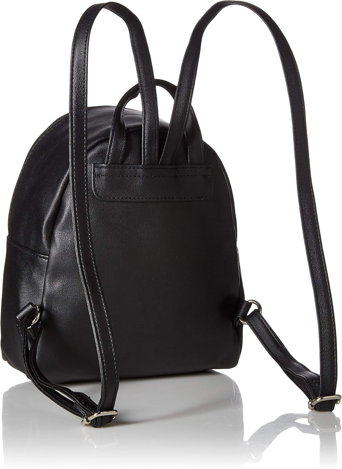 T-Shirt & Jeans Womens Back Pack with Cat Buckle, black