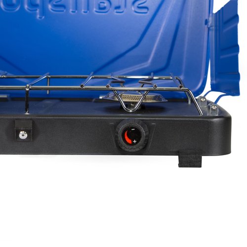 Stansport 2-Burner Regulated Propane Stove - 20,000 BTUs