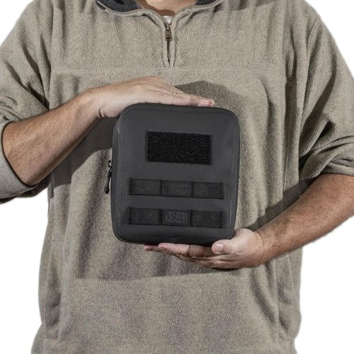 SealBags Large Waterproof Submersible Tactical MOLLE Pouch for Hiking, Boating, Tools and Gear. Durable Thermoplastic Design is Compatible with Backpacks, Tactical Belts, Waist Bags and More