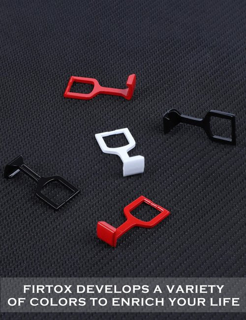 Replacement Wicket for Oakley Jaw-breaker OO9290 Sunglass - 2 Pieces (Black + Red)