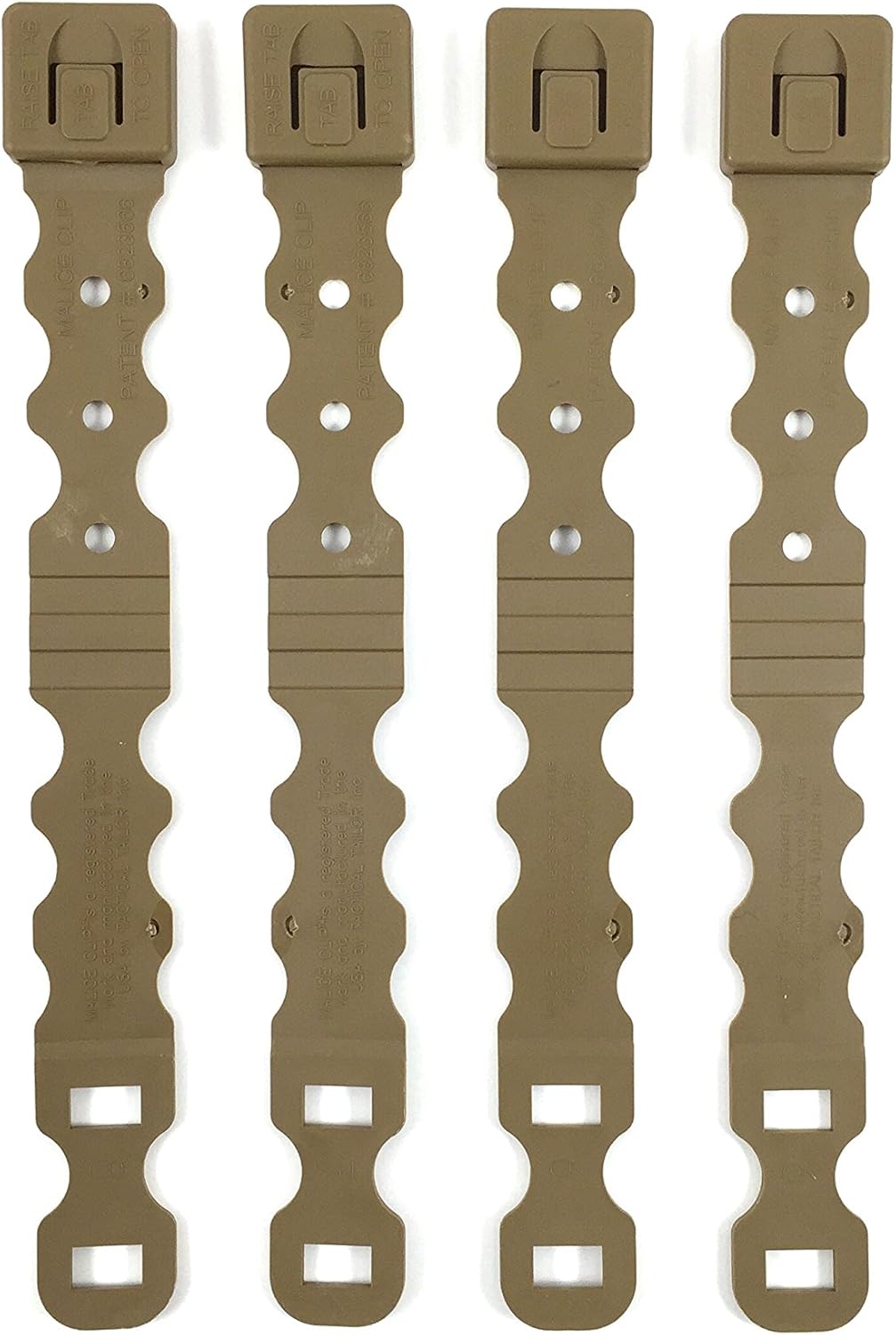 Tactical Tailor Fight Light Malice Clips - 4 pack (Short) (Coyote)