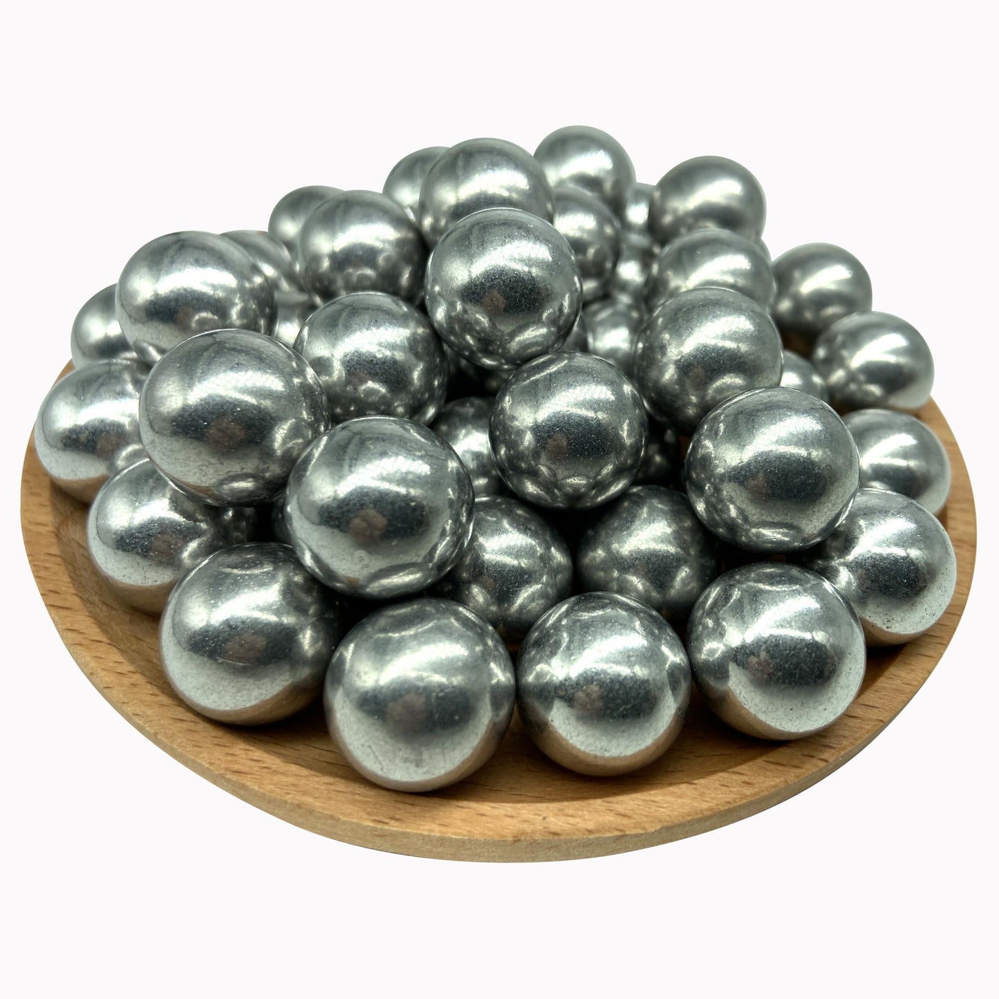 Alien Play 50 x 68 Caliber Self Defense Balls, Hard .68 Cal Aluminum Balls Fit for Byrna SD LE/TCR Salt Supply S2/Pistelle X-68, 7.3 Grams Solid Alu Balls for Home Defense and Plinking