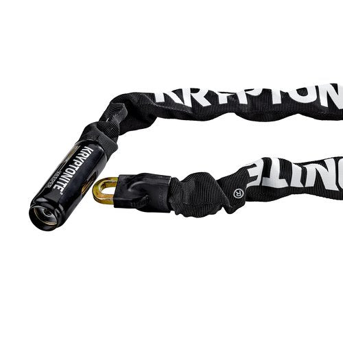 Kryptonite New York Fahgettaboutit Mini Bike U-Lock & Keeper 785 Bike Chain Lock, 2.8 Feet Long Heavy Duty Anti-Theft Bicycle Chain Lock with Keys