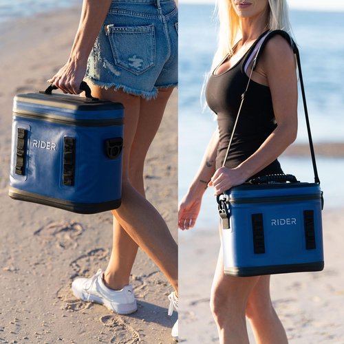 Rider Coolers PWC Jet Ski Sea Doo Cooler Set of 2 Coolers Fits All Personal Watercraft (Blue)