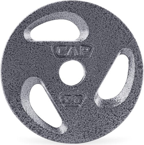 CAP Barbell Standard 1-Inch Grip Plates, Single, 2.5 Pound
