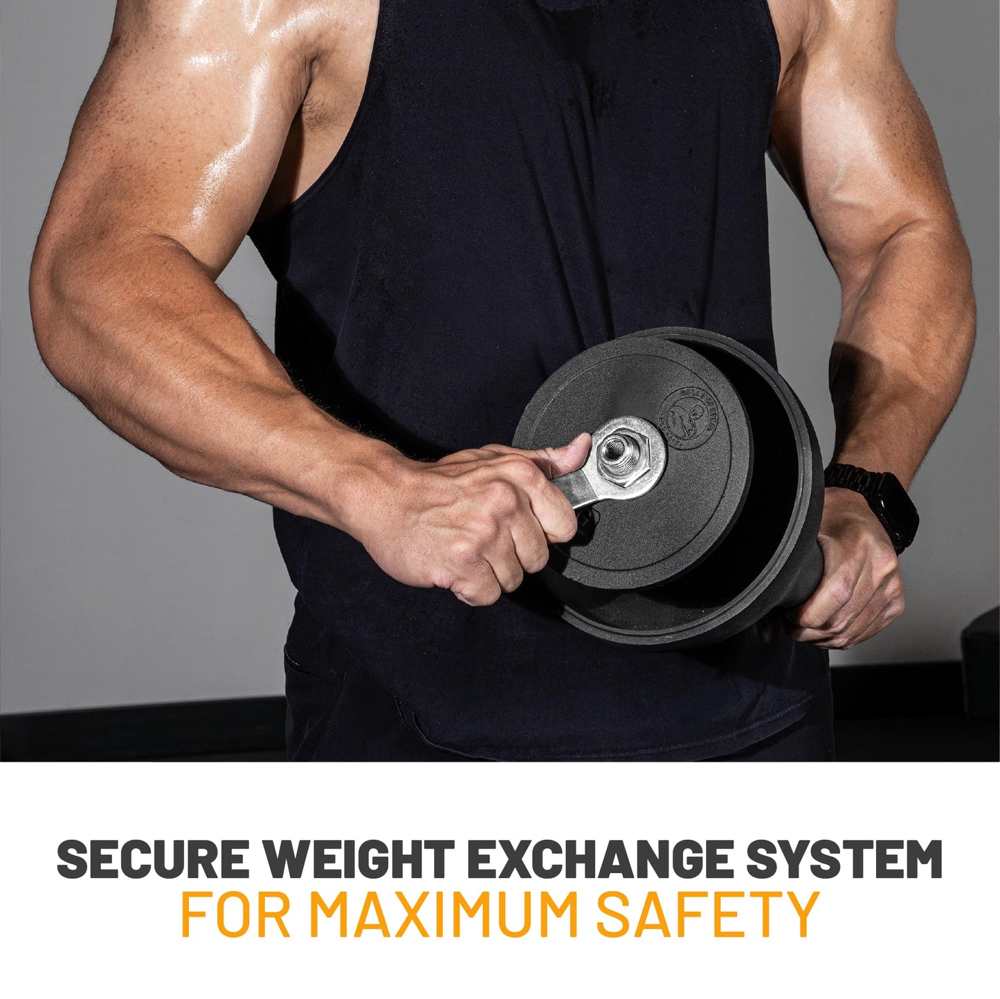 Adjustable Kettlebell Set [Bells of Steel] Kettle Bell Weight Set, Steel Shell, Internally-Loaded for Full Body Workouts, Competition Standard 35mm Handle, 12-20.5kg