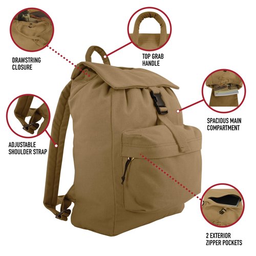 Rothco 23690: Canvas Daypack