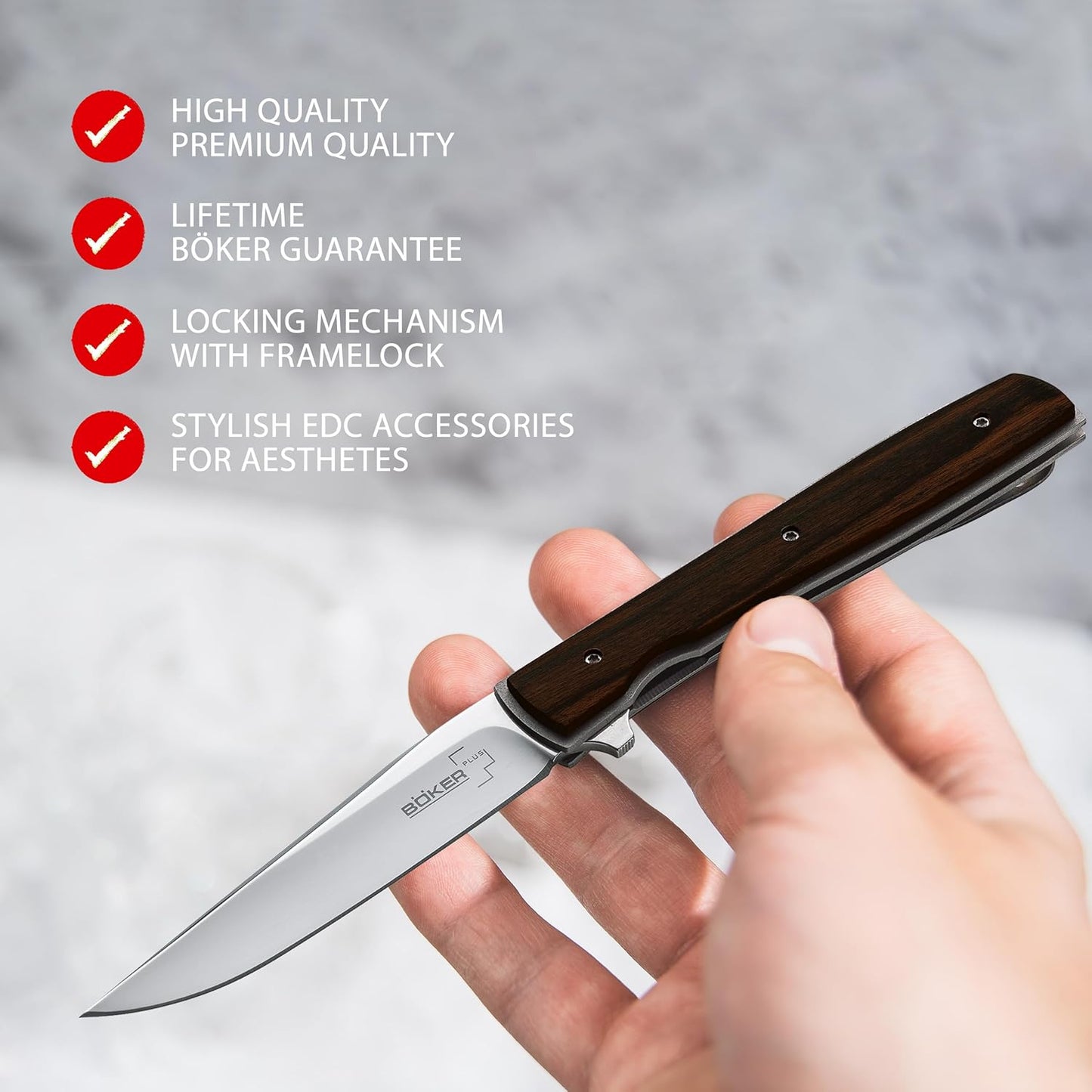 Boker Plus 01BO734 Urban Trapper 3 1/2 in. Blade