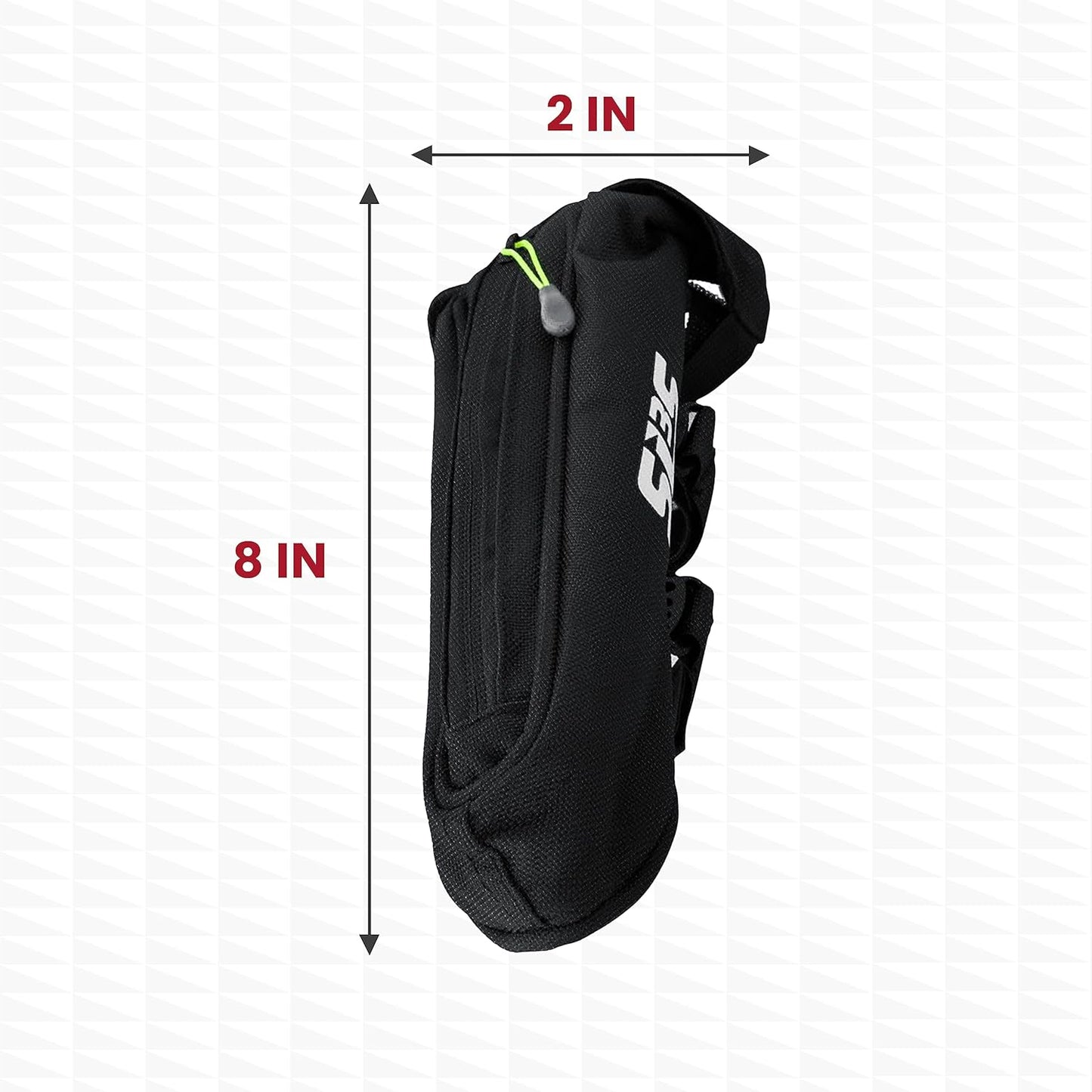 SLS3 Aero Top Tube Bike Bag - Small, Stable & Secure for TT and Triathlon Racing – Tri and Cycling Accessories - Premium Low Profile Design Reduces Drag - Custom Fit Bike Top Tube Bag