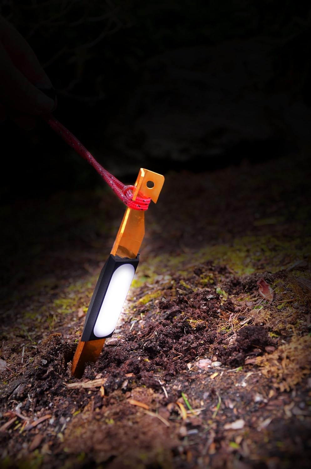 UCO StakeLight Tent Stake with LED Light and Emergency Strobe