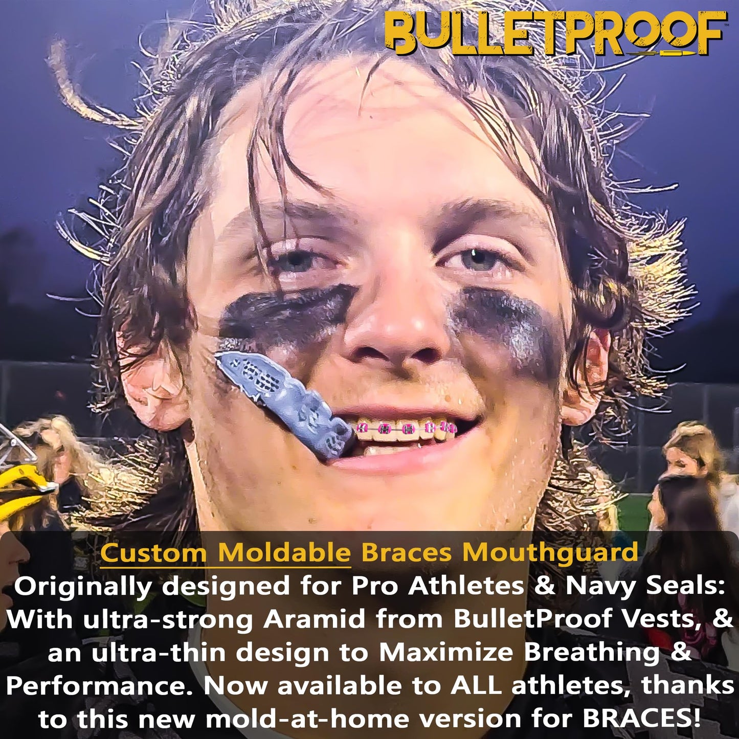 Bulletproof Braces Mouth Guard: Most Breathable Thin Mouthguard for Braces!