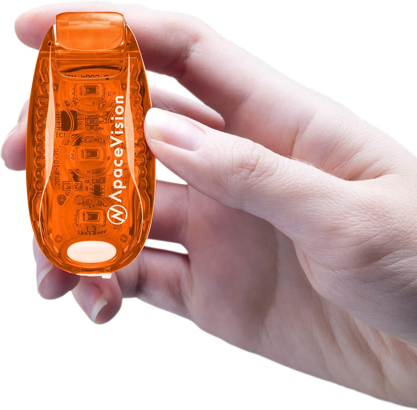 EverLightFX USB Rechargeable LED Safety Light (2 Pack) by Apace - Super Bright Bike Tail Light Works Brilliantly as Running Light for Joggers, Pets, Bicycle Strobe or Rear Clip On Lights