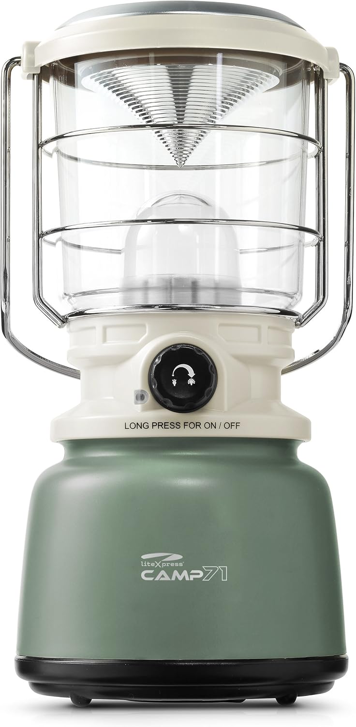 LiteXpress LXL907078B Camp 71 Lantern Lights with 1000 Lumen Light Output