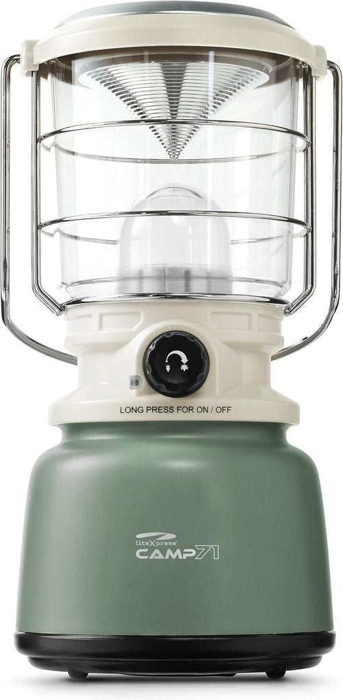 1000 Lumen LiteXpress LXL907078B Camp Lantern - Bright, Portable Outdoor Lighting