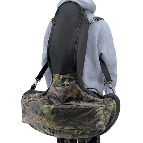 Silfrae Soft Crossbow Case Padded Crossbow Case for Crossbow with Scopes (Camo Tree)