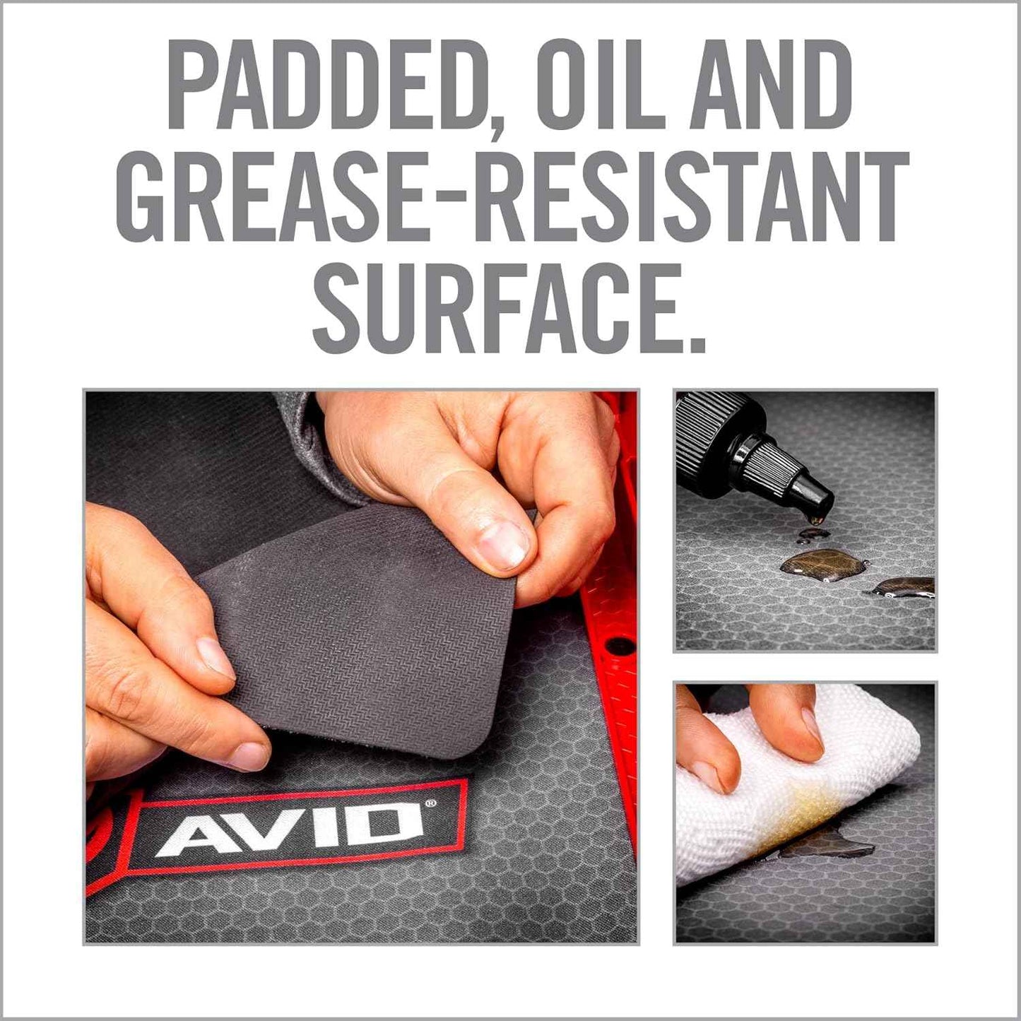 Real Avid Handgun Cleaning Kit with Gun Cleaning Mat & Magnetic Tray for 9mm, .40, .45 Caliber Pistols
