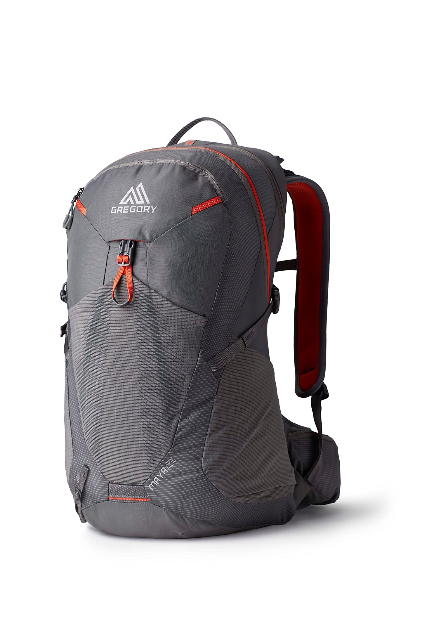 Gregory Maya 25L Women's Day Hiking Backpack, Ventilated Backpanel, Built-In Hydration Attachment for Water Bladder (Reservoir Not Included), One Size Fits All, Sunset Grey