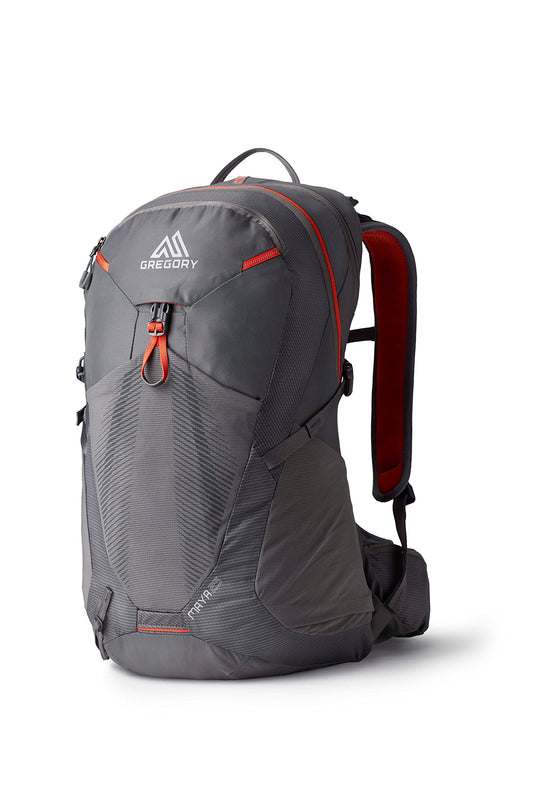 Gregory Maya 25L Women's Day Hiking Backpack, Ventilated Backpanel, Built-In Hydration Attachment for Water Bladder (Reservoir Not Included), One Size Fits All, Sunset Grey