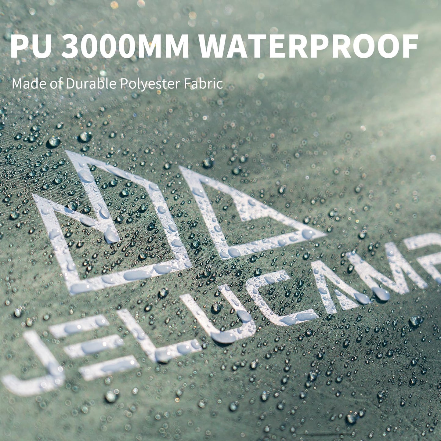 JELUCAMP 1/2 Person Dome Tents for Camping, Lightweight Portable Single Backpacking Tent, Small Easy Setup Outdoor Waterproof Camping Hiking Tent for Adults, 2 Person Tent, Dark Green