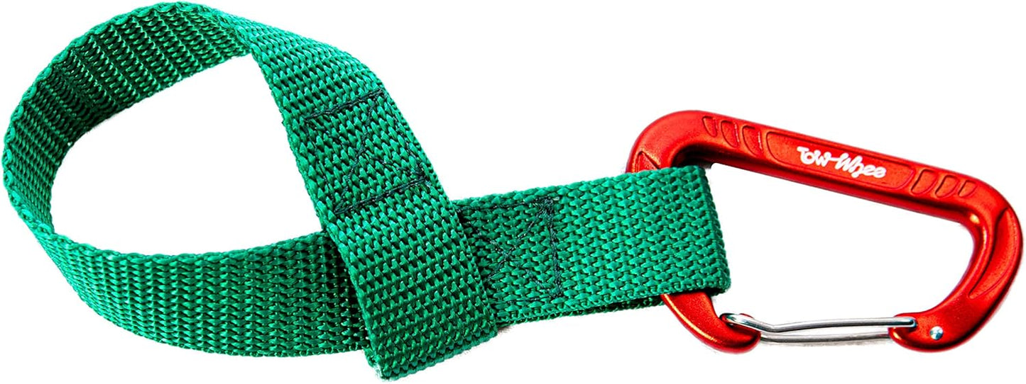 Quick Loop with Carabiner - Quickly Attach Adventure Tow Bungee to Any Bike Handlebar or Seat