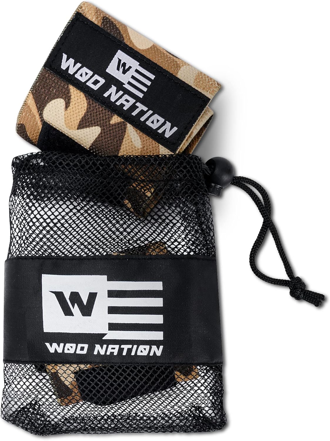 WOD Nation Wrist Wraps for Weightlifting & Strength Training – Professional Gym Straps w/Thumb Loop for Men & Women