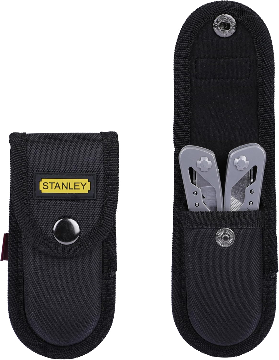 STANLEY Multitool, 12-in-1, Stainless Steel, Black Pouch (84-519K)