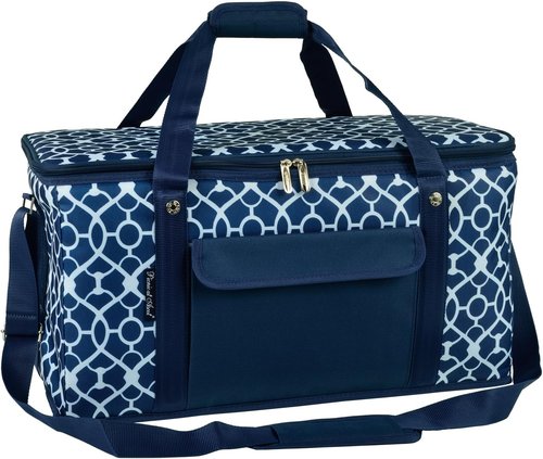 Leakproof 64 Can Collapsible Cooler - Picnic at Ascot Semi-Rigid Design, USA Approved