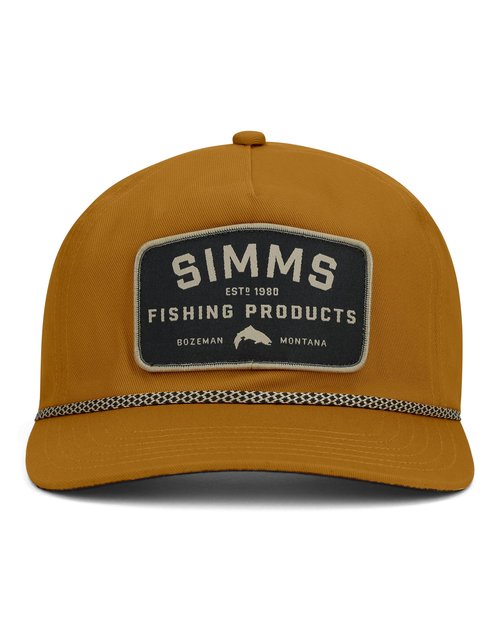 Simms Double Haul Rope Cap Amaretto One Size