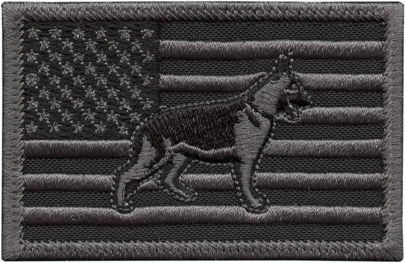 ACU K-9 USA Flag K9 Handler Dogs of War Subdued Morale Army Gear Hook Patch