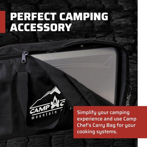 Camp Chef Bag for Compact Cooking System - for Mountain Series Stoves - Easily Store Propane Bottles & Compact Cooking Systems - Carefully Transport Your Camp Stove - Durable, Secure Carry Bag