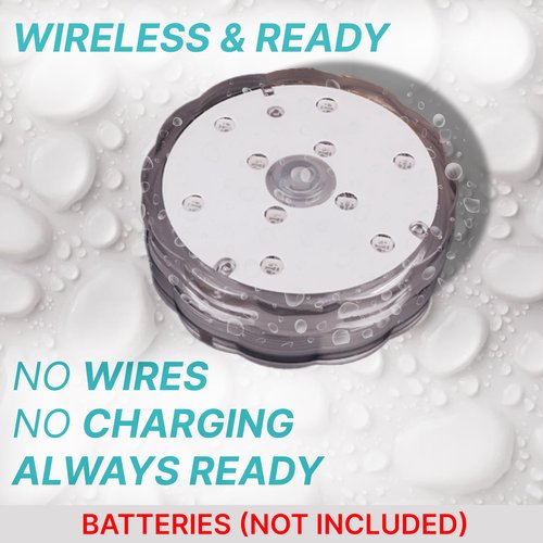 Skywin Waterproof Multicolor LED Cooler Lights – 2.76 x 1 x 1 Inches, 3 x AA Battery-Operated, Reusable Cooler Accessories for Camping, Outdoor Events, and Parties