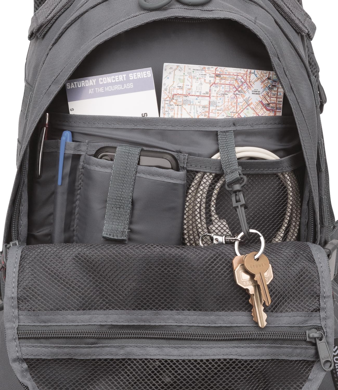 Quest Day Pack for Outdoor Adventures - Grape Leaf Color, Lightweight & Durable