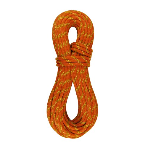 SEAMUS Static Rope 10.5mm UIAA Rappelling Rope 30M (100ft) Static Line Nylon Kern Mantle Rope for Rock Climbing, Mountain Tree Climbing, Hauling, Rescue