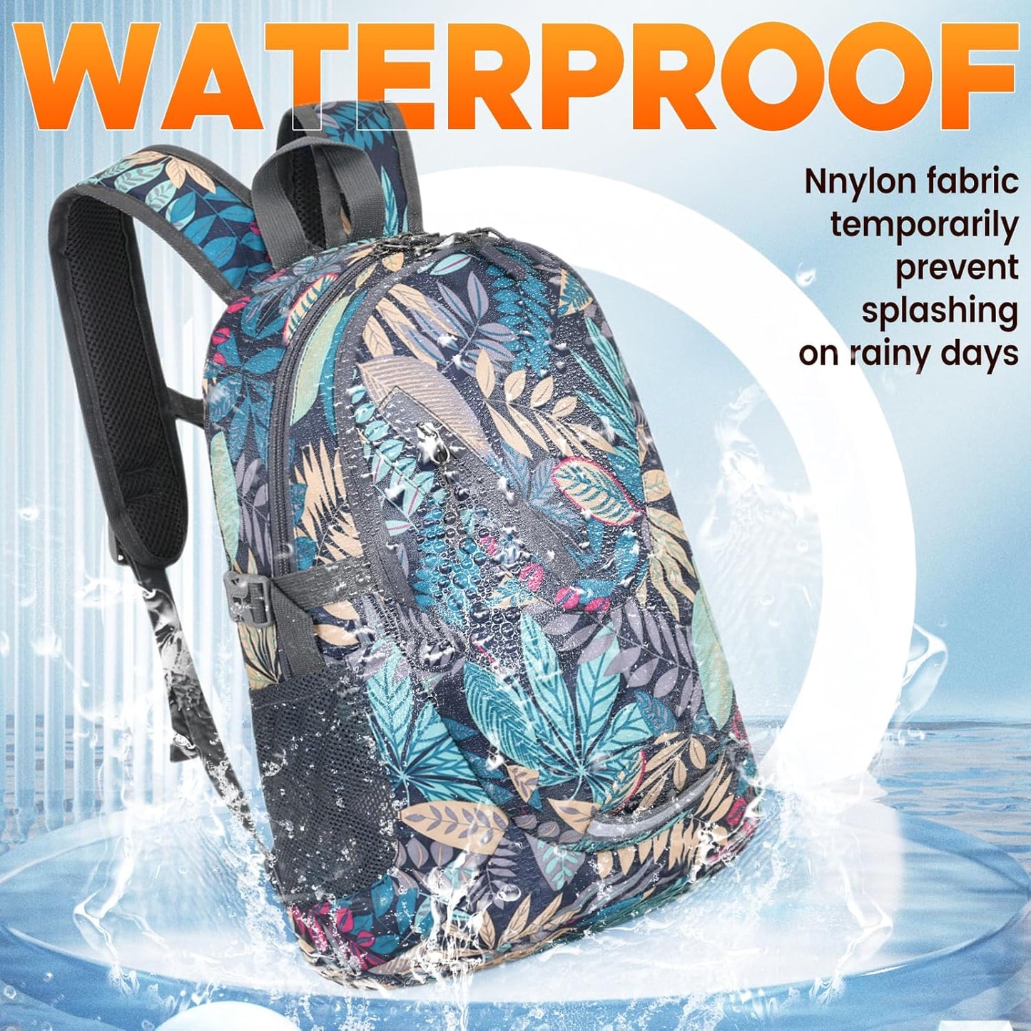 sunhiker Cycling Hiking Backpack Water Resistant Travel Backpack Lightweight SMALL Daypack M0714