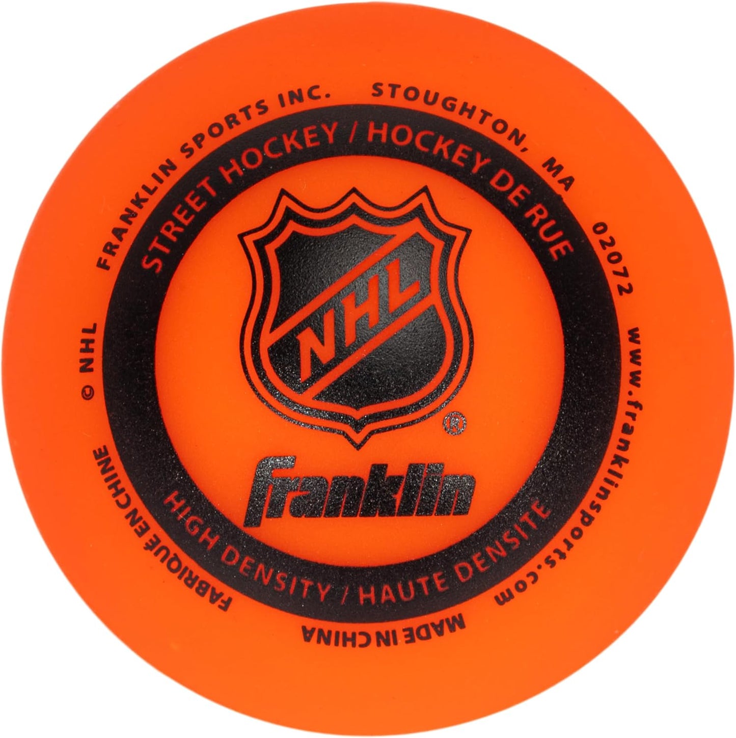 Official Size Franklin Sports NHL Street Hockey Balls | No Bounce | Assorted Colors