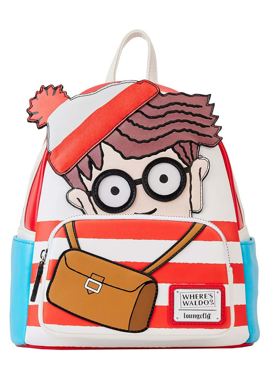 Loungefly Where's Waldo? Cosplay Mini Backpack Standard