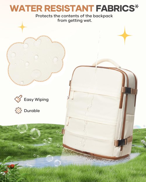 coofay Travel Backpack Carry on Flight Approved Mochila De Viaje Personal Item Travel Bag Backpacks for Travel Backpacks for Men Women Carry on Backpack for Airplanes 18x14x8 Inches Travel Bag