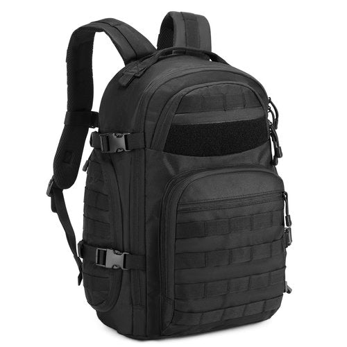 CamGo Tactical Backpack 28L MOLLE Hiking Daypack Small Miltary Bug Out Bag Army Rucksack for Outdoor Sport Motorcycle Travel