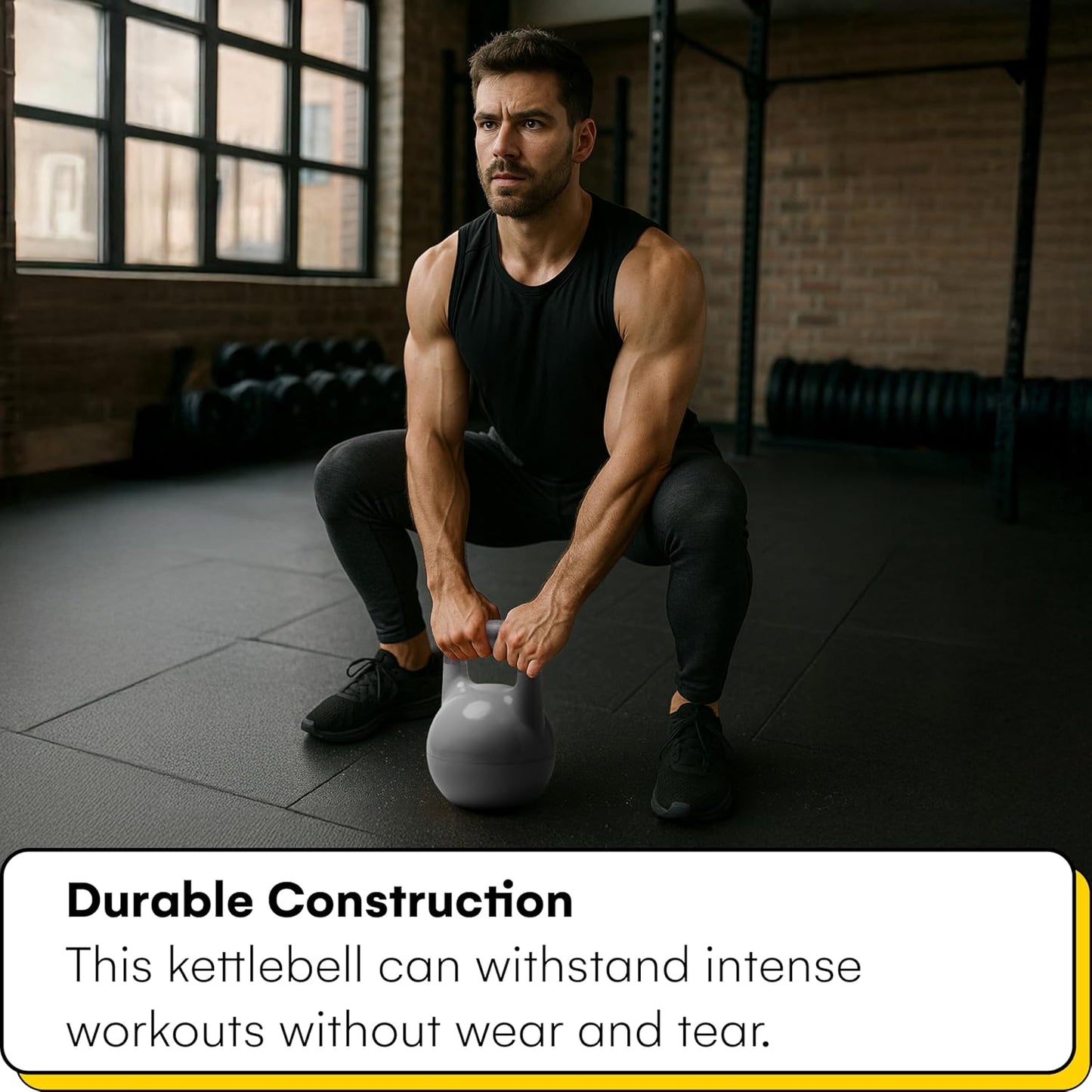 Adjustable Kettlebell Set 26-70 lb - Strength Training with Secure Lock & Durable Steel