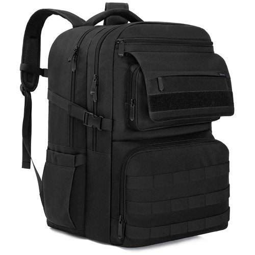BQKOZFIN Tactical Backpack Waterproof Military MOLLE Assault Backpack Bag for Hunting Camping Travel,13" Lx 12" W x 20" H…
