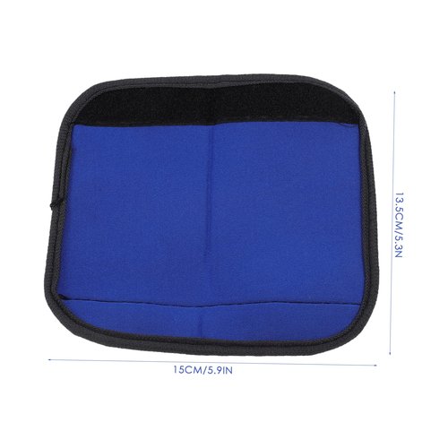 BRIGHTFUFU 2pcs Barbell Pad Anti-Slip Polyester Horizontal Bar Cover for Weight Lifting Portable and Easy to Clean Removable Hand Pads Gym Accessories for Hip Thrusts