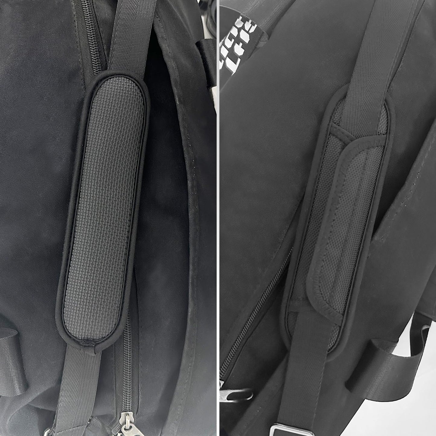 FIEIL 2 Pack Breathable Universal Shoulder Pad, Silica Gel Backpack Strap Pads, for Shoulder Bags, Guitar Strap, Detachable Shoulder Strap Pad Pads Help Relieve Shoulder Pain(Anti-Slip Texture)