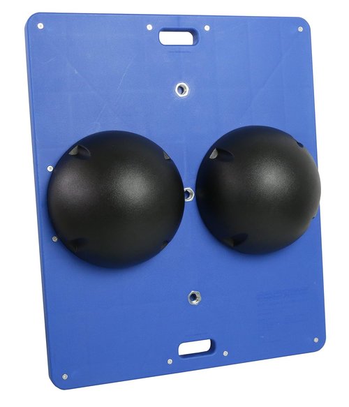 CanDo Balance Board 14x18 Inch, 2.5 Inch Height, Blue