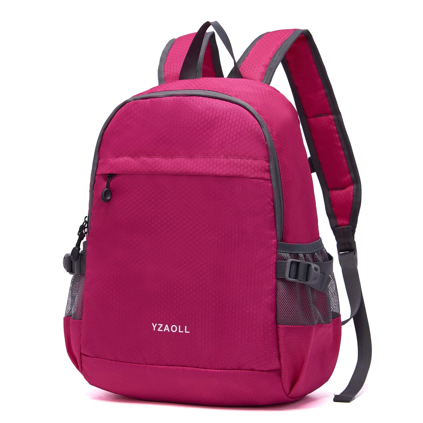 YZAOLL Small Lightweight Packable Hiking Backpack, 20L Hiking Backpack Day Pack for Women Men Travel Camping Vacation,Rose