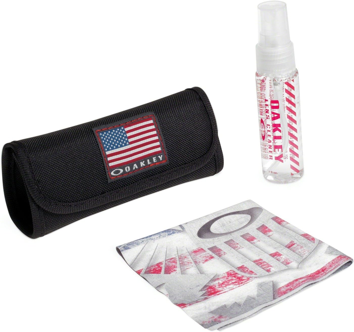 Oakley USA American Flag Sunglass Eyeglass Eyewear Cleaning Kit
