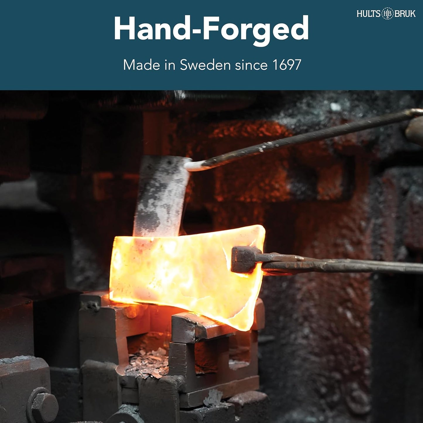 Aneby Hatchet by Hults Bruk - 2 lb Head, 20" Handle for Precision Cutting