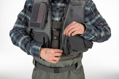 Simms Freestone Vest Pewter M