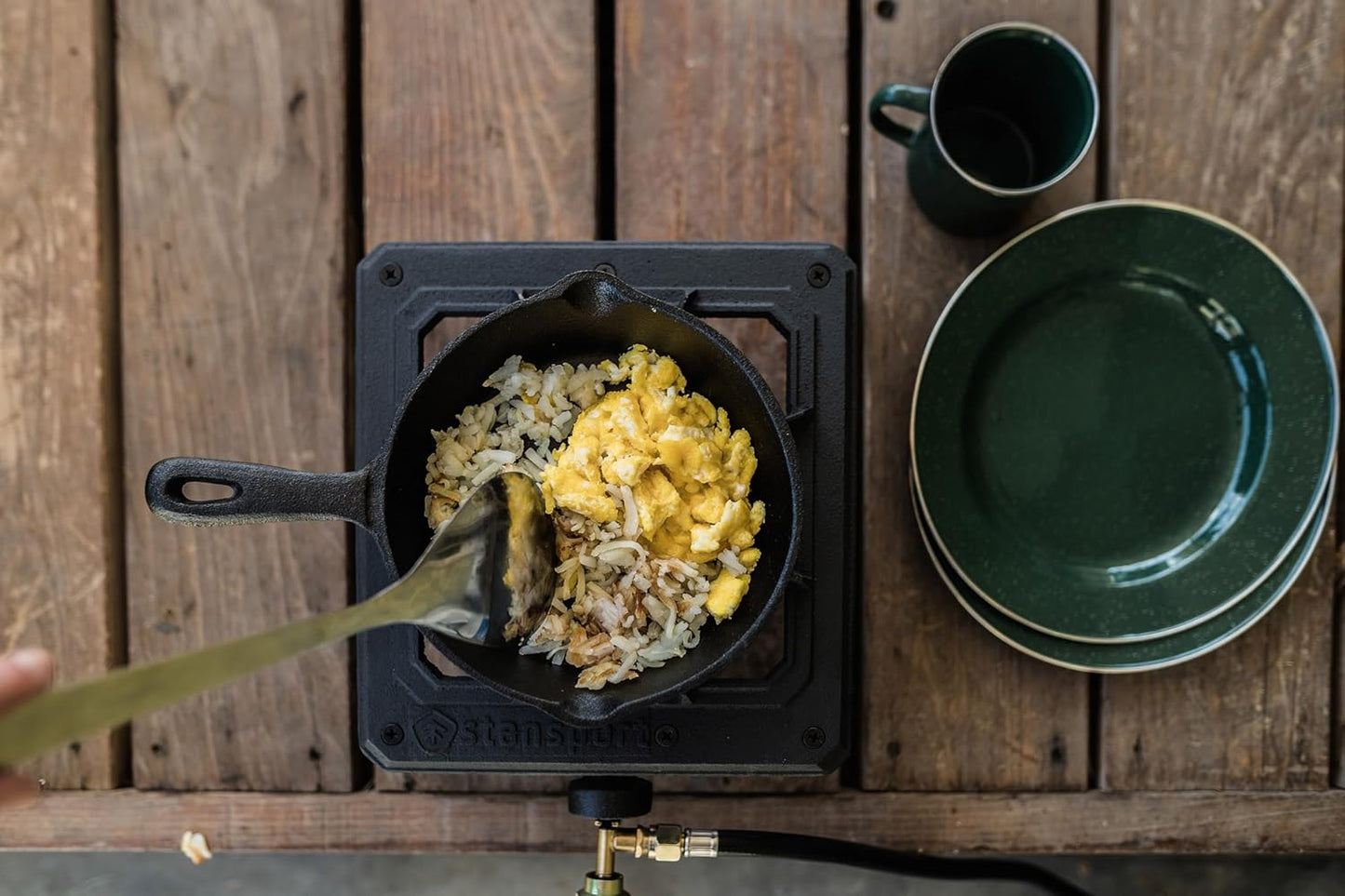 Stansport Pre-Seasoned Cast Iron Skillet