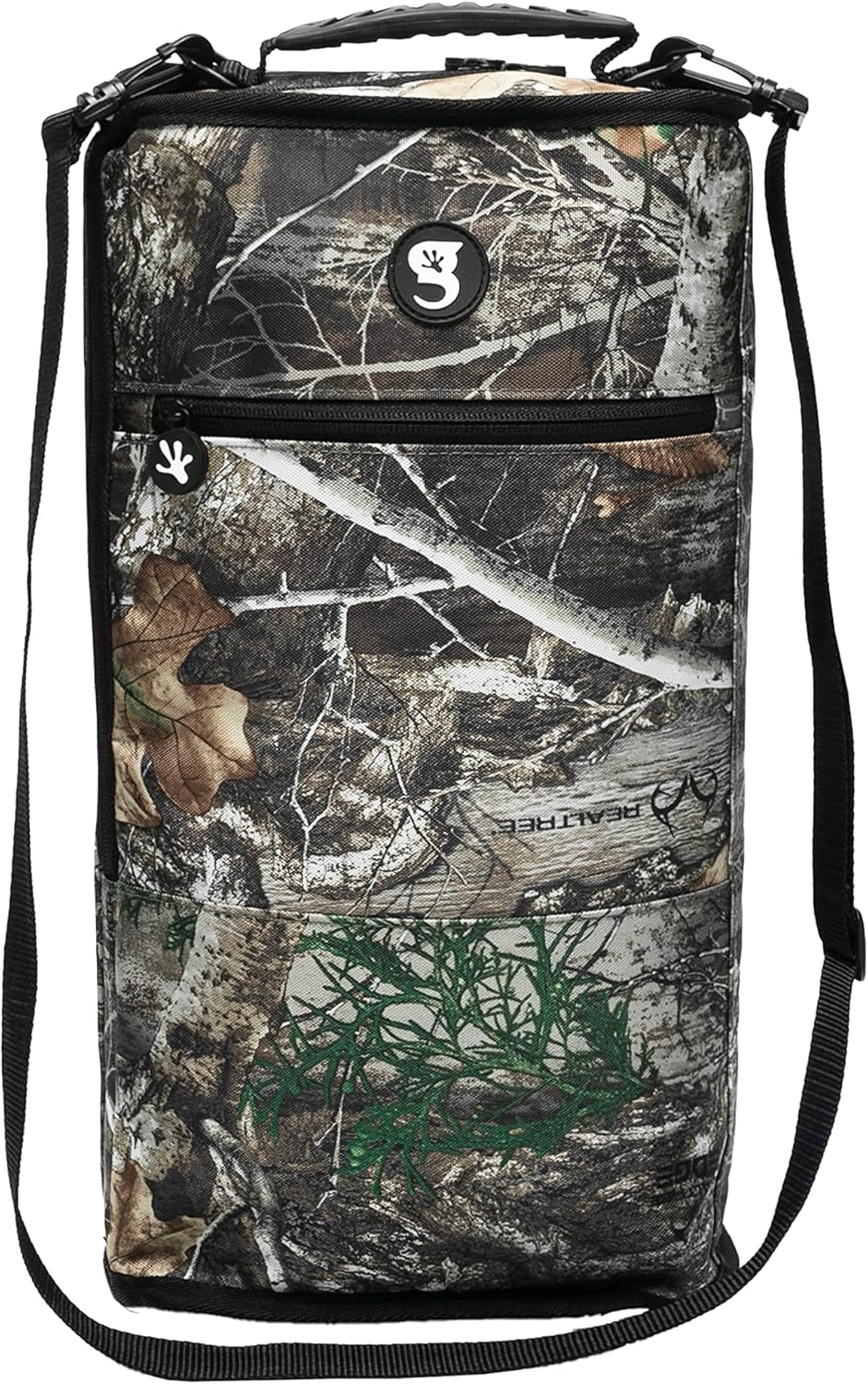 Geckobrands Verticool Insulated Soft Cooler Bag - Portable, Holds 9 Cans or 2 Wine Bottles, Ideal for Beach & Picnics